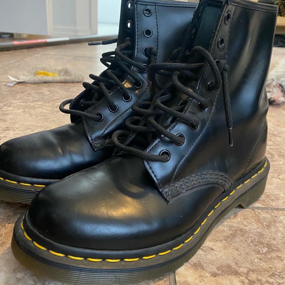 black doc martens